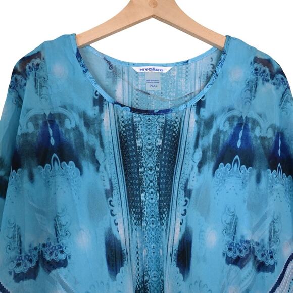 Nygard Womens PL Flutter Manga Pullover Blouse - Picture 3 of 8